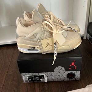 Jordan 4 retro OFFWHITE
